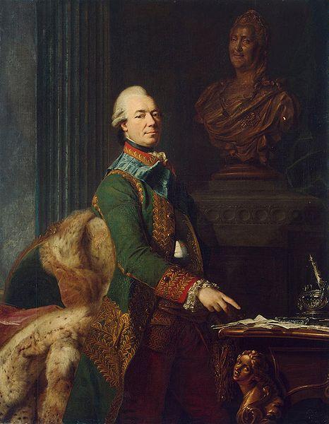 Alexandre Roslin Portrait of Count Chernyshev